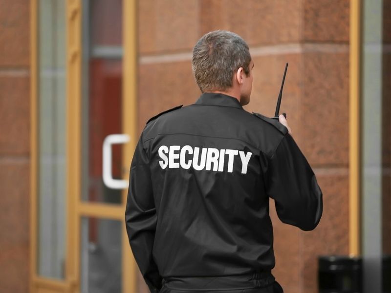 Manned guarding
